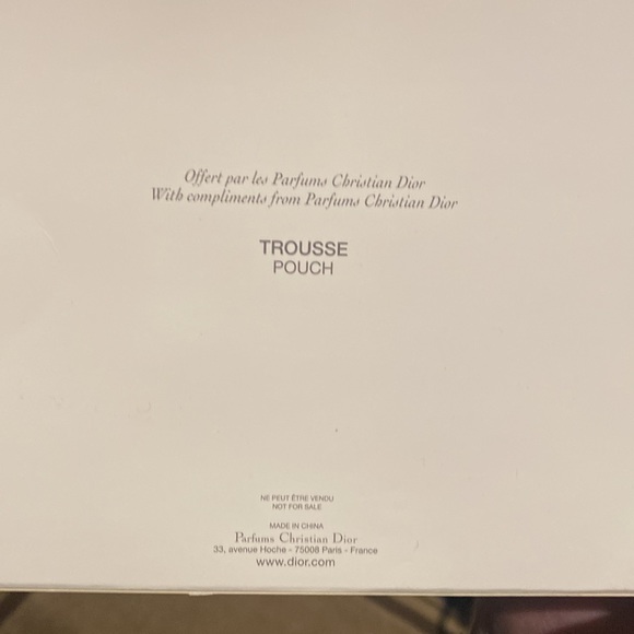 Christian DIOR Clutch PINK STARS ✨ Pouch - Picture 7 of 7